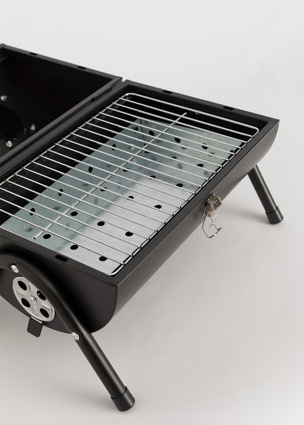 CREATE - BBQ SMOKEY COMPACT - Tragbarer Smoker-Grill mit Holzkohle, Galeriebild 10