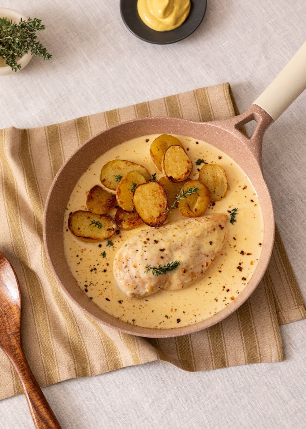 CREATE - PAN STUDIO - Bratpfanne aus Aluminiumguss und Bakelitgriff , Galeriebild 2