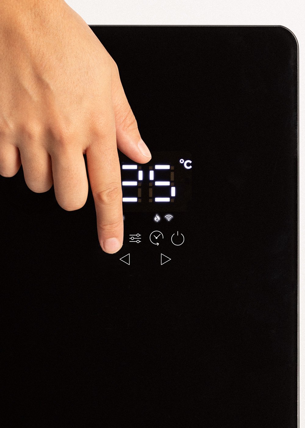 CREATE - WARM CRYSTAL 1500W - Elektrischer Glas-Konvektor mit WiFi, Galeriebild 5