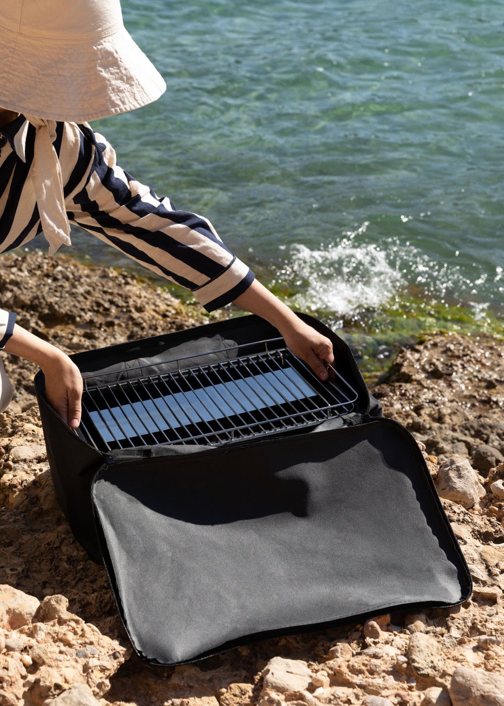 CREATE - BBQ COMPACT - Tragbarer Holzkohlegrill mit geringer Rauchentwicklung, Galeriebild 4