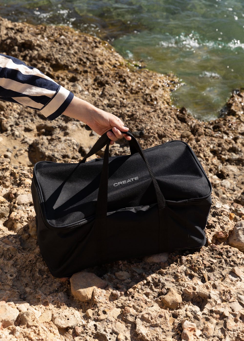 CREATE - BBQ COMPACT - Tragbarer Holzkohlegrill mit geringer Rauchentwicklung, Galeriebild 5