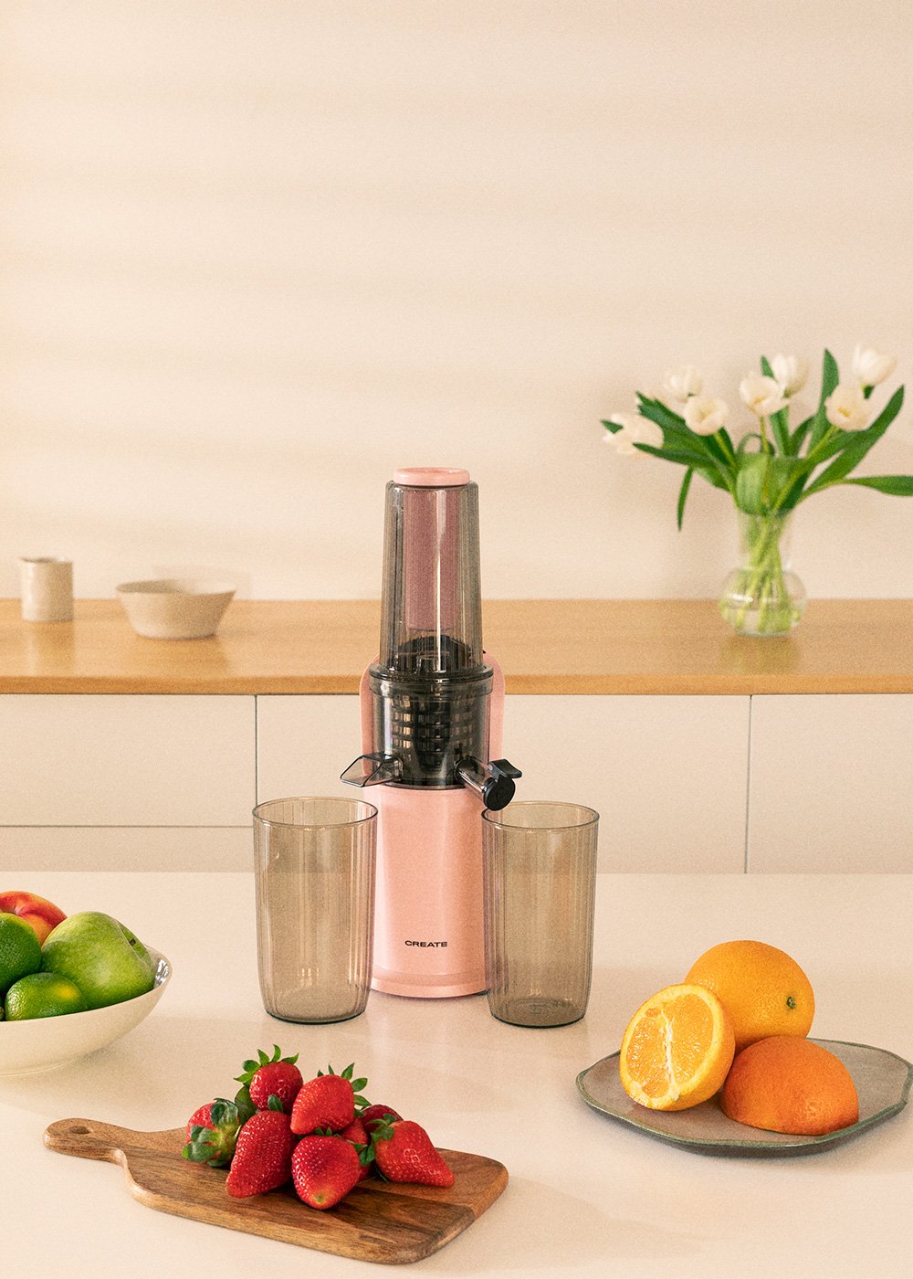 CREATE - JUICER SLOW MINI - langsamer Extraktionsentsafter 150W, Galeriebild 1