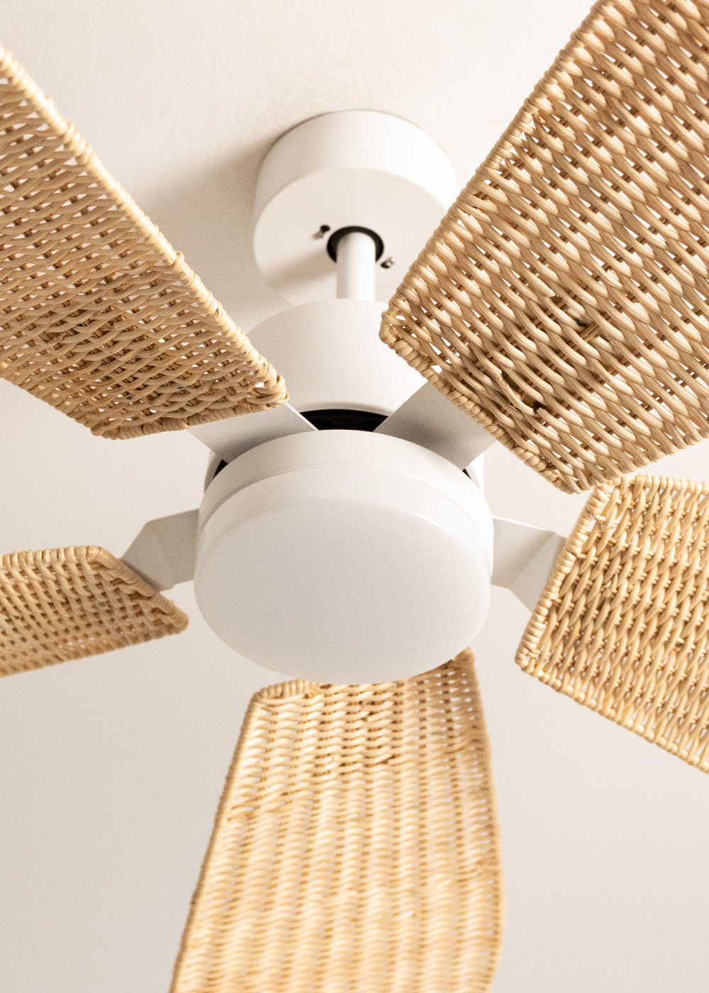 CREATE - WIND RATTAN - Leiser Deckenventilator 40W Ø132cm , Galeriebild 5