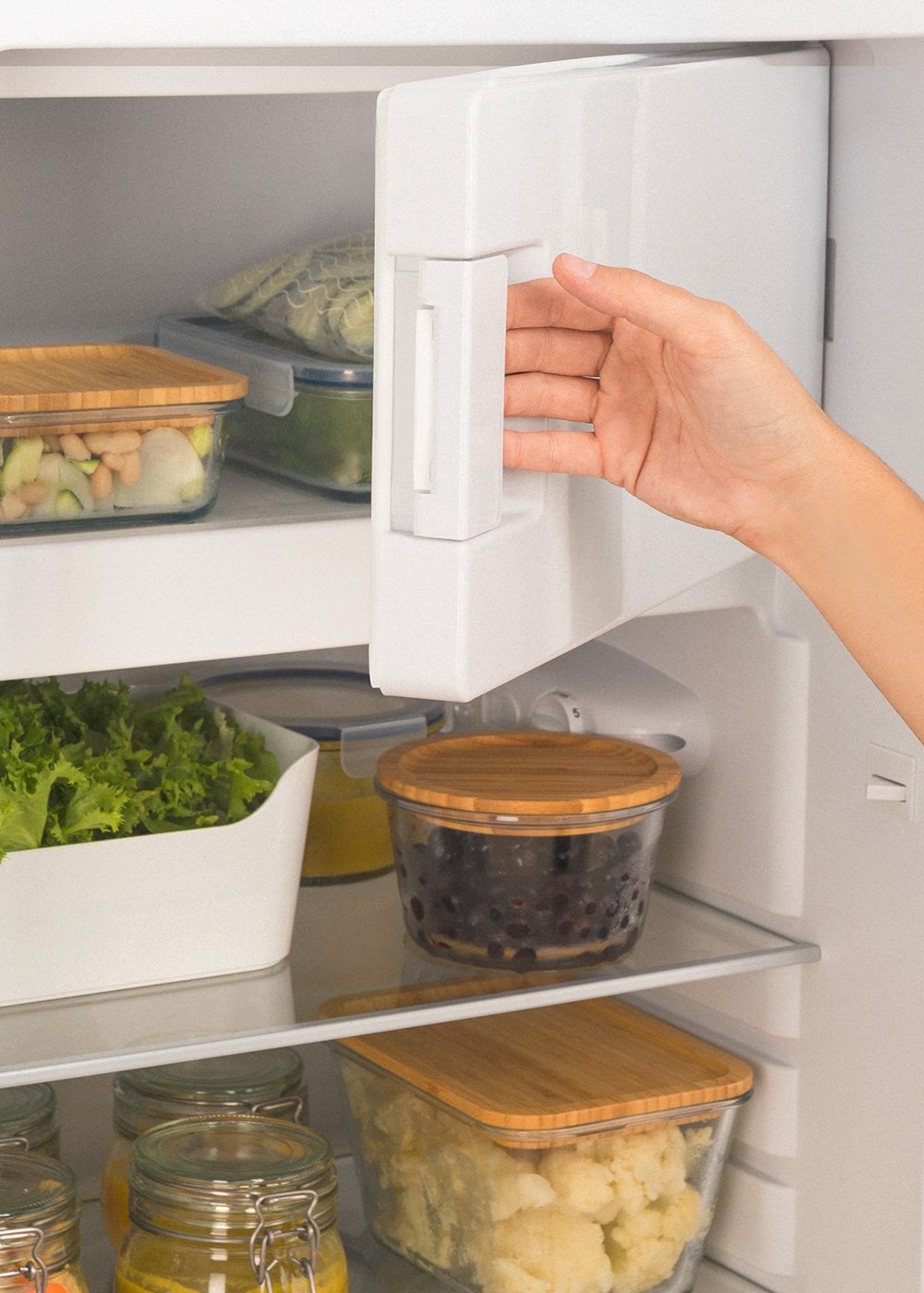 CREATE - FRIDGE RETRO 281L - Kühlschrank im Retro-Stil, Galeriebild 6