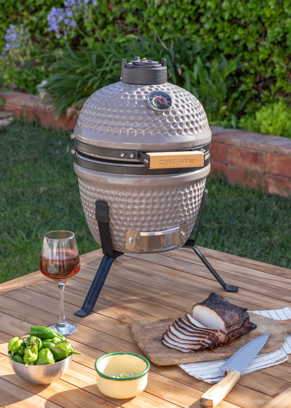 CREATE - BBQ KAMADO - Smoker-Grill aus Keramik, Galeriebild 5