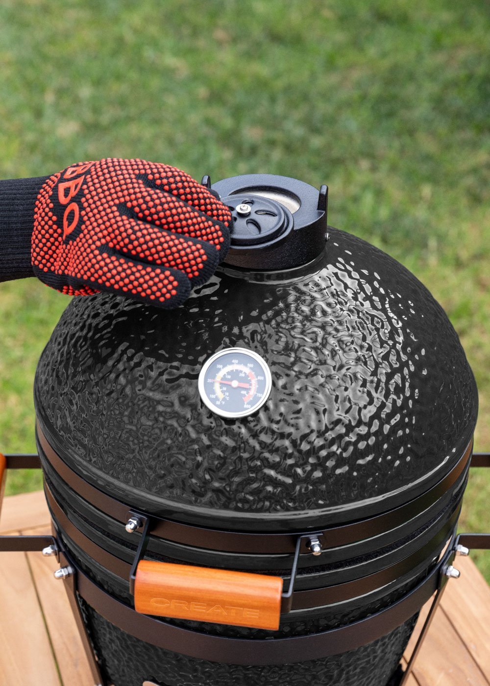 CREATE - BBQ KAMADO - Smoker-Grill aus Keramik, Galeriebild 4