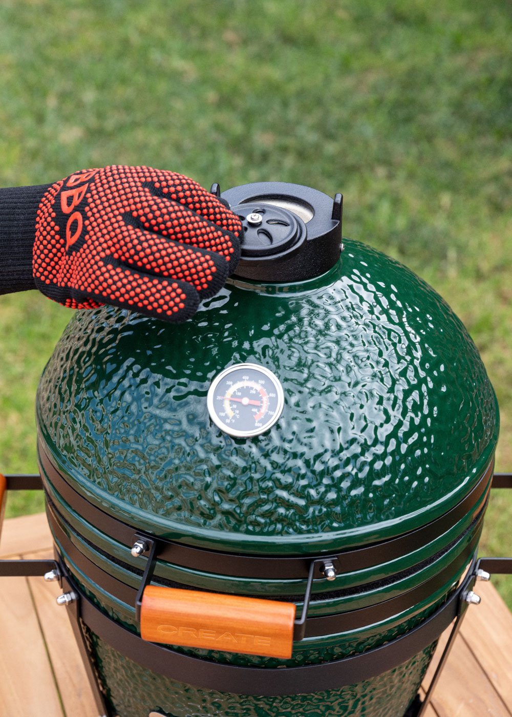 CREATE - BBQ KAMADO - Smoker-Grill aus Keramik, Galeriebild 4