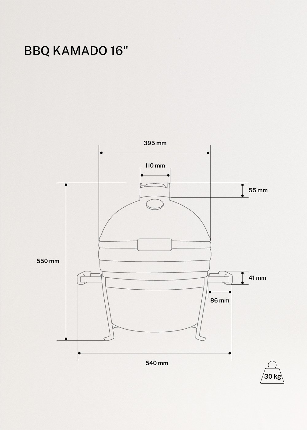 CREATE - BBQ KAMADO - Smoker-Grill aus Keramik, Galeriebild 9