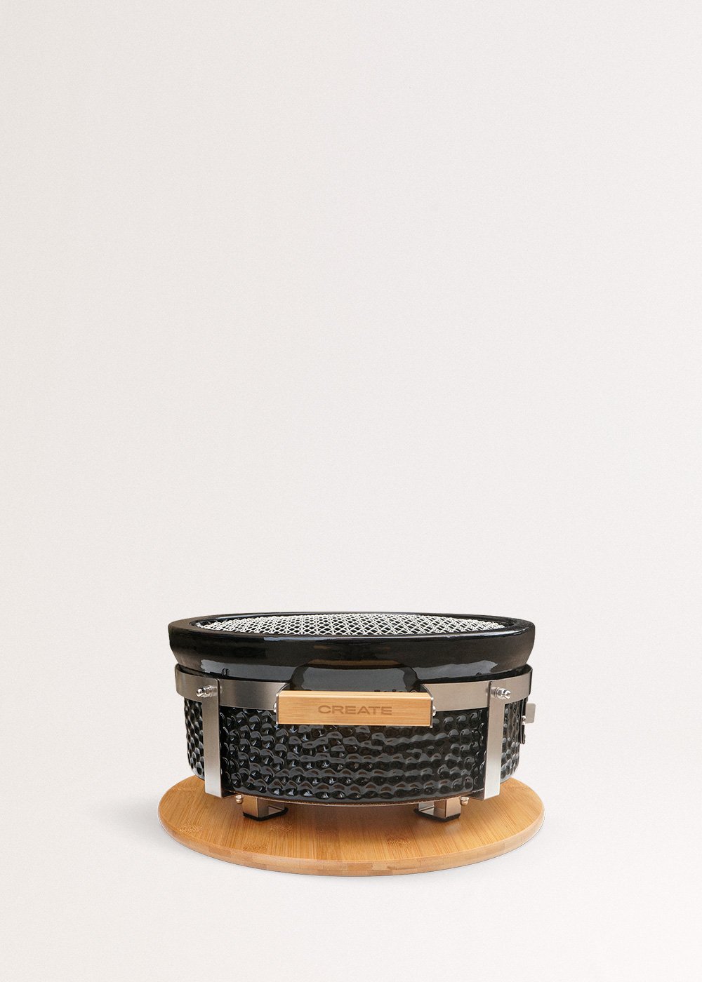 CREATE - BBQ KAMADO HIBACHI - Runder Barbecue mit Grillrost und Grillplatte, Galeriebild 8