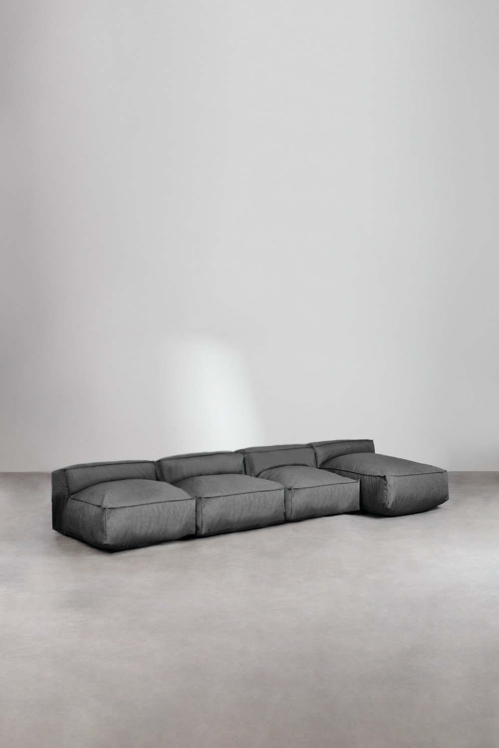 4-teiliges modulares Chaiselongue-Sofa für Jardín Dojans     , Galeriebild 1