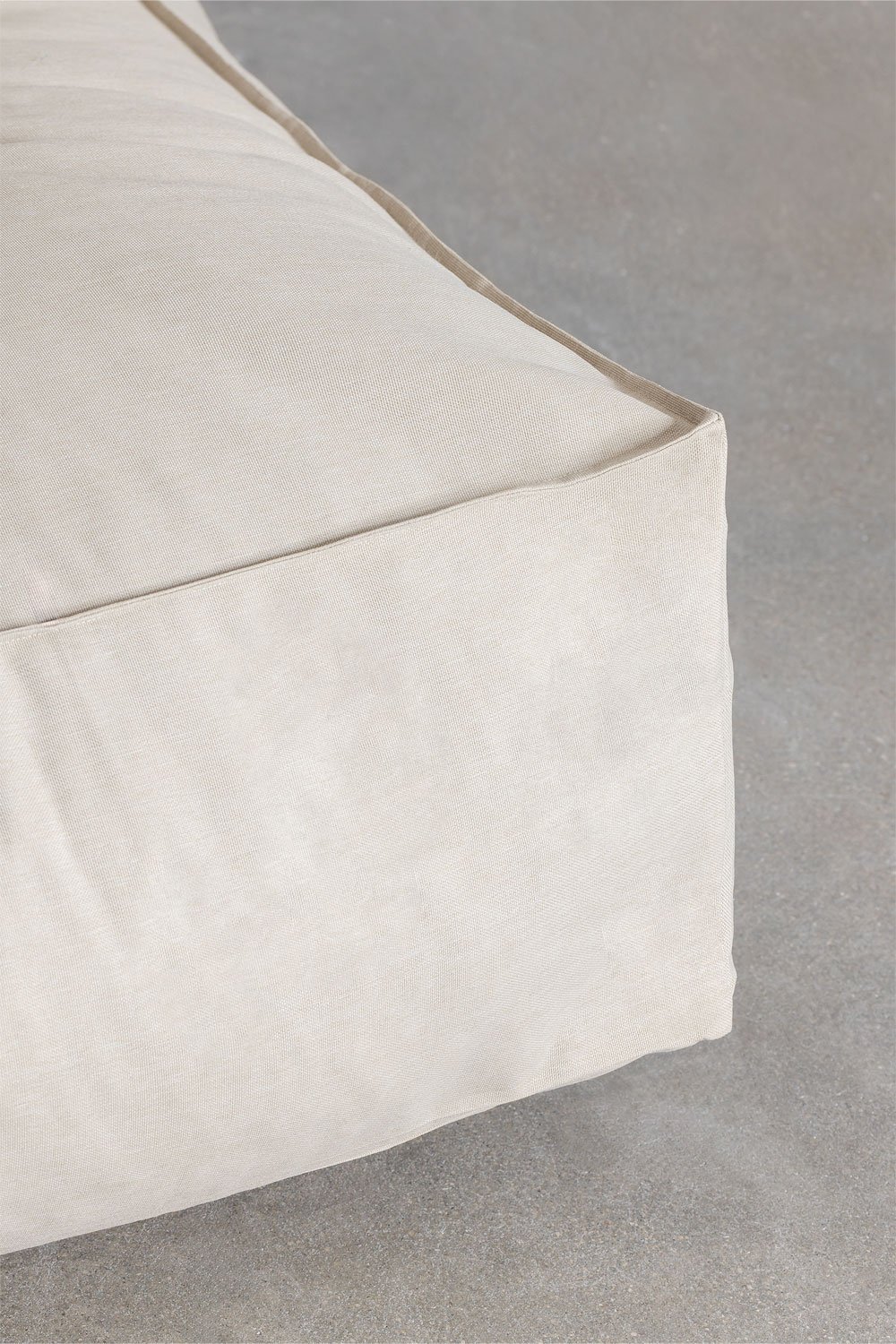 Modulares 2-teiliges Sofa und Gartenhocker Dojans, Galeriebild 6