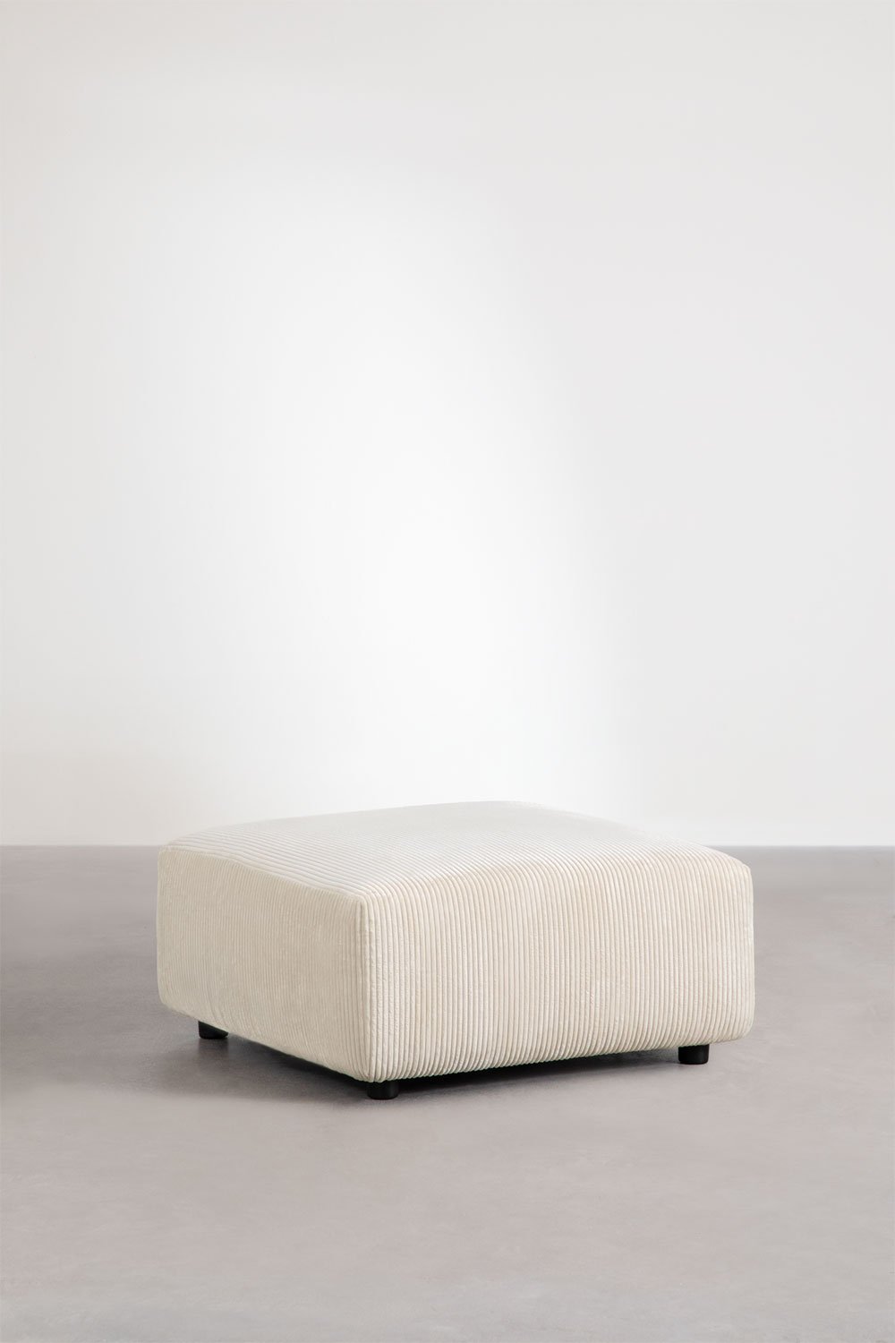 Pouf (85x85 cm) für das modulare Sofa Bruna, Galeriebild 1