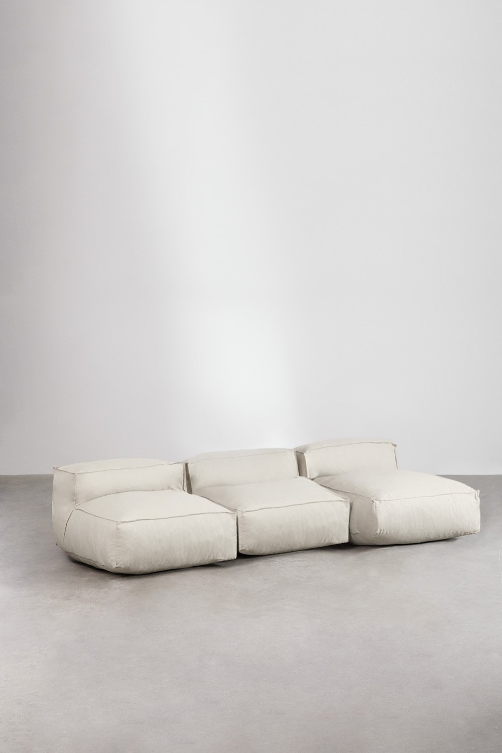 Sofa modulare Chaiselongue aus 3 Teilen Dojans, Galeriebild 1