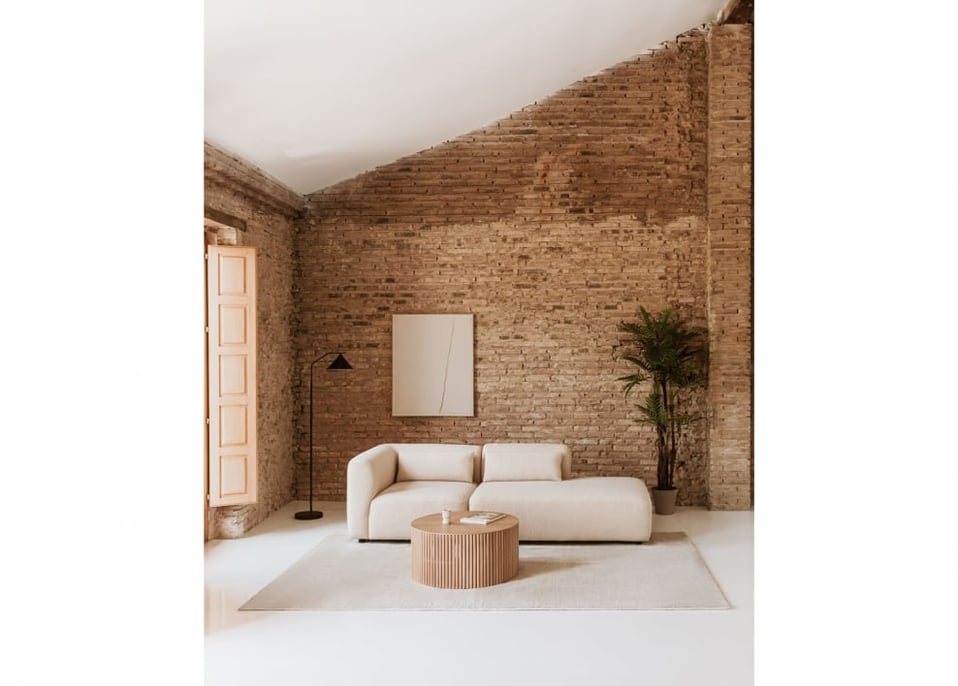 2-teiliges modulares Ecksofa Fogler mit Chaiselongue rechts