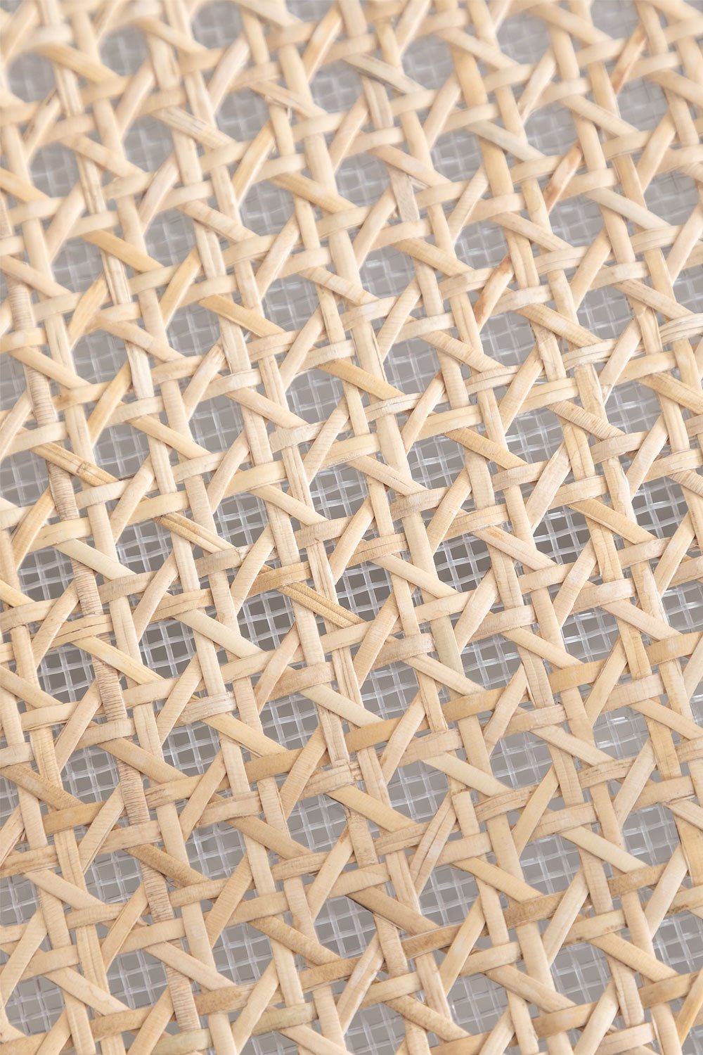 2er-Pack Lali-Hocker 65 cm aus Eschenholz und Rattan, Galeriebild 8