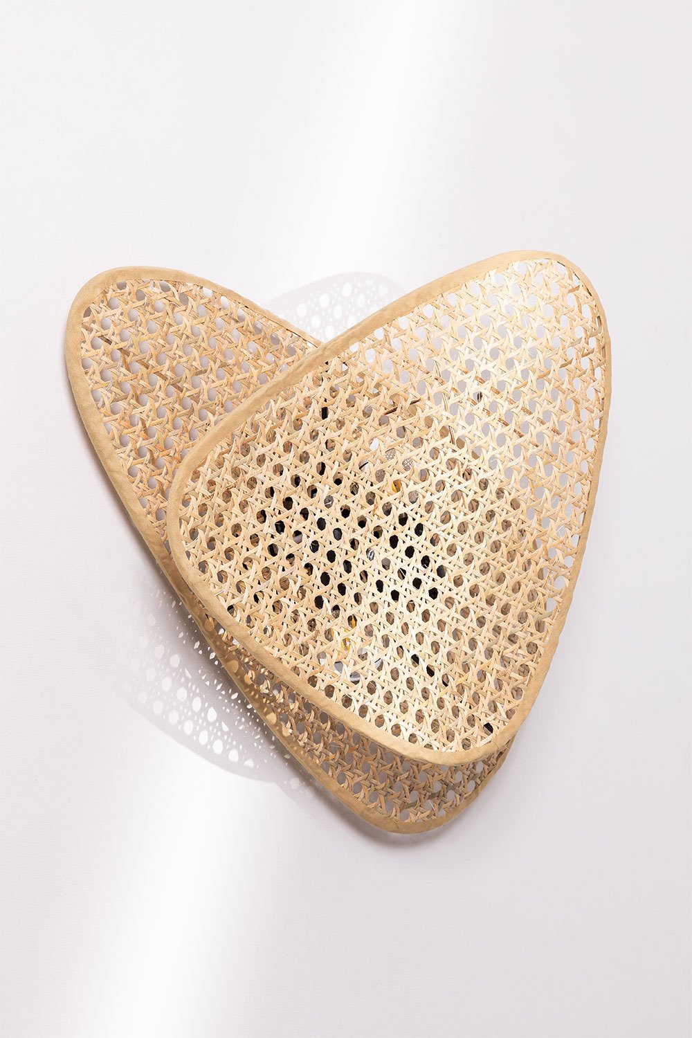 Rattan-Wandleuchte Ruly, Galeriebild 5