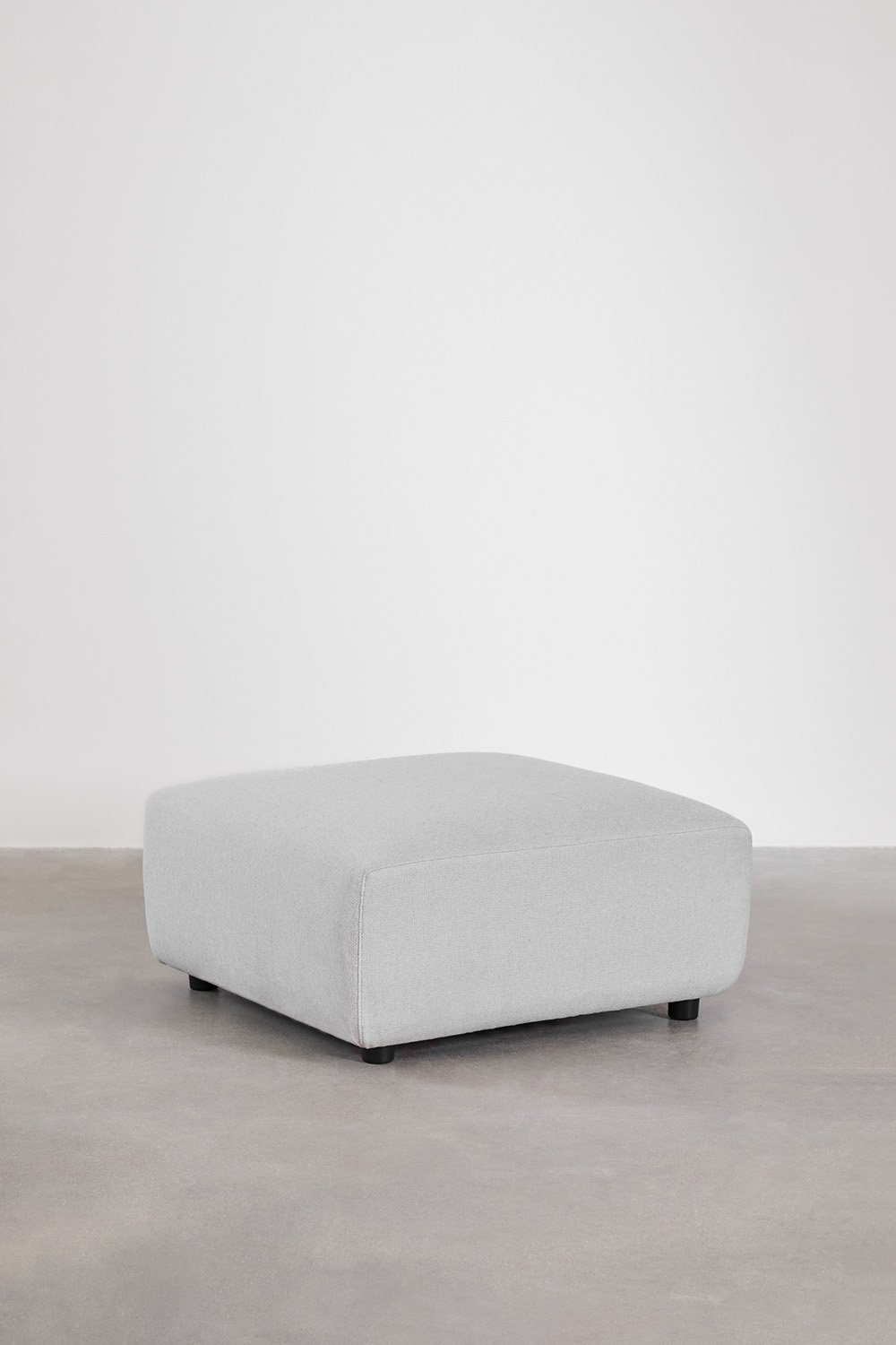 Pouf (85x85 cm) für das modulare Sofa Bruna, Galeriebild 1