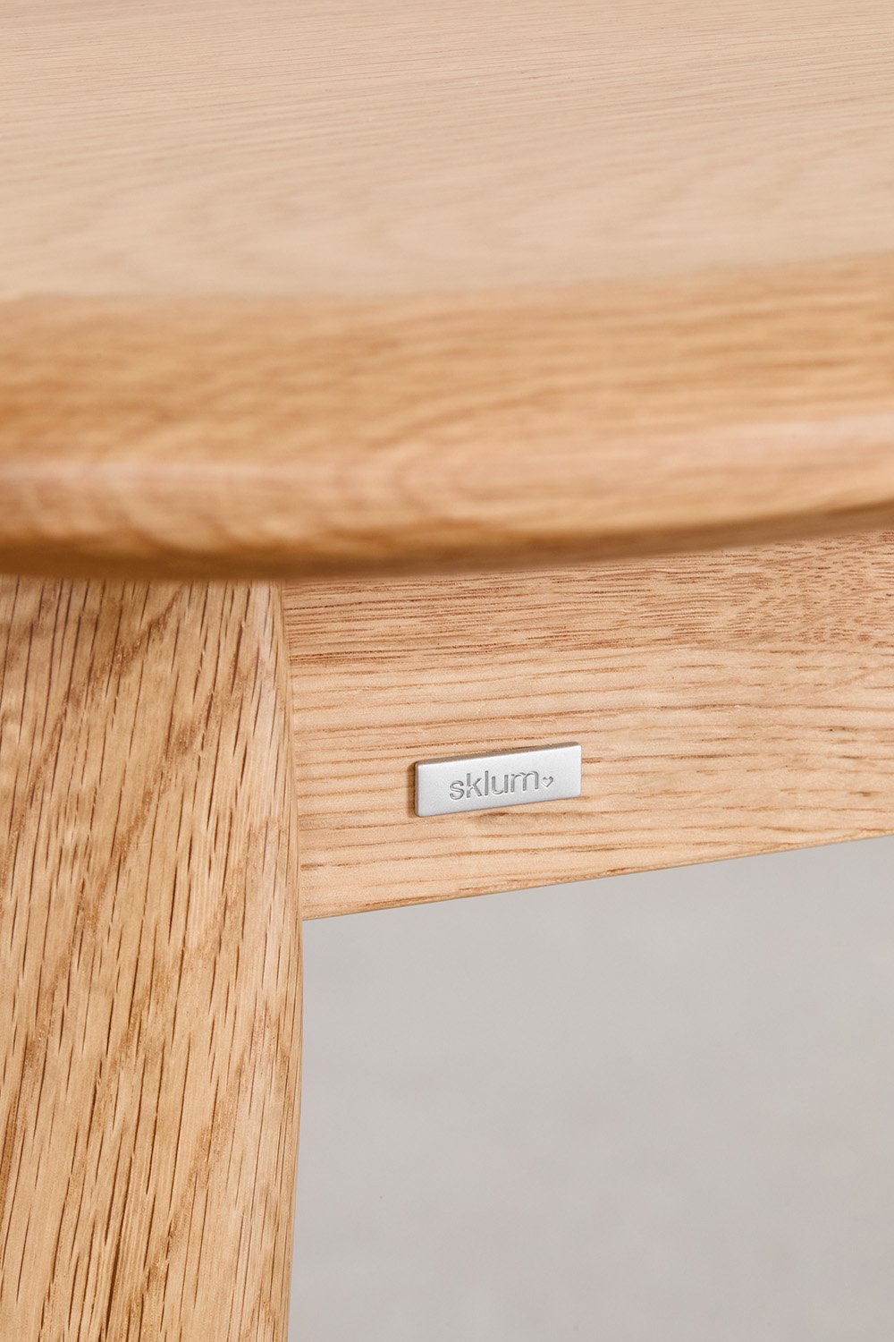 Rechteckiger Esstisch 220-320x95 cm ausziehbar aus Treveris-Holz, Galeriebild 10