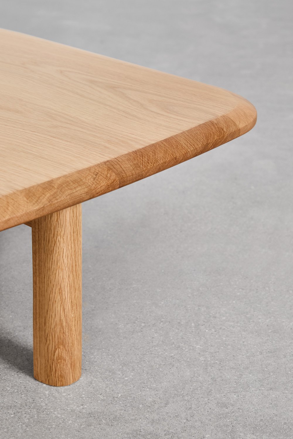 Rechteckiger Couchtisch 100x65 cm aus Treveris-Holz, Galeriebild 5