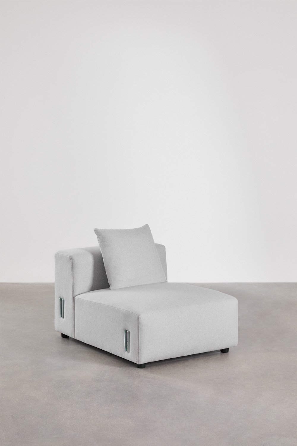 Zentrales Modul (85x113 cm) mit Kissen für das modulare Sofa Bruna, Galeriebild 1