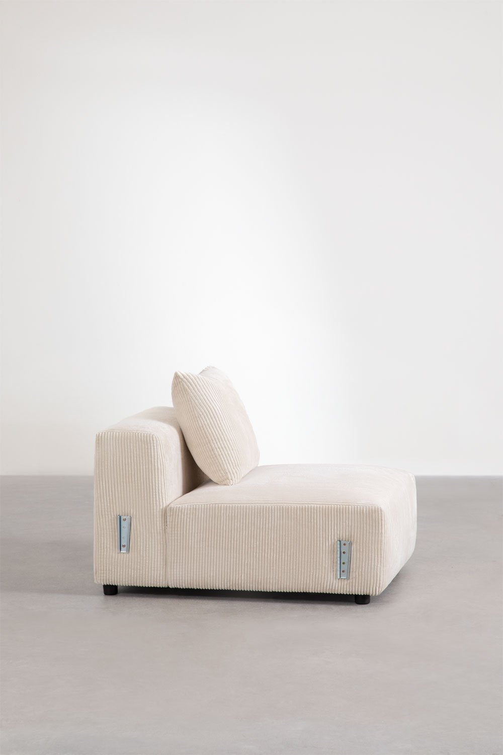 Zentrales Modul 85x113 cm mit Kissen für das modulare Sofa Bruna, Galeriebild 3