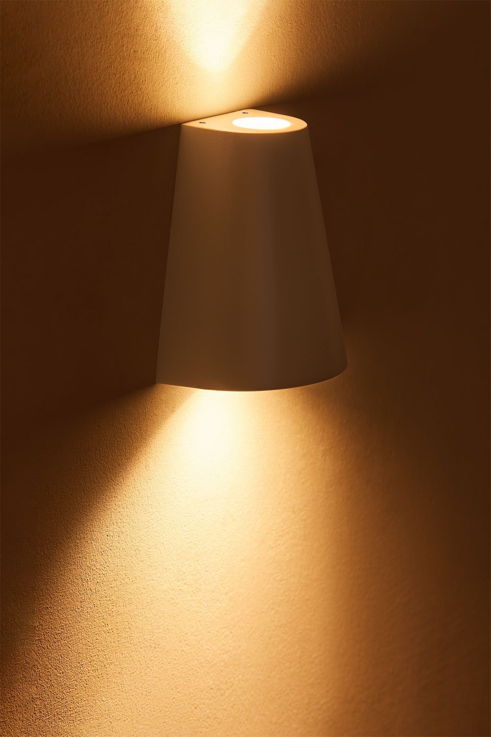 Außenwandleuchte aus Aluminium mit 2 Urbary-Lichtpunkten, Galeriebild 2
