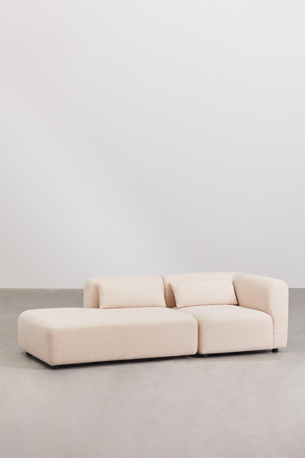 2-teiliges modulares Ecksofa Fogler mit Chaiselongue links, Galeriebild 1