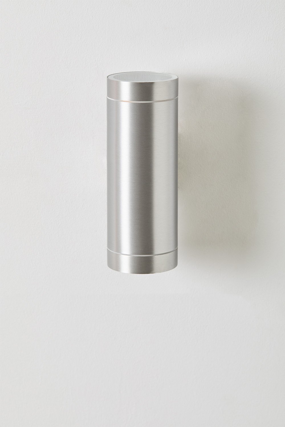 Aluminium-Außenwandleuchte mit 2 Lichtpunkten Sileno, Galeriebild 3