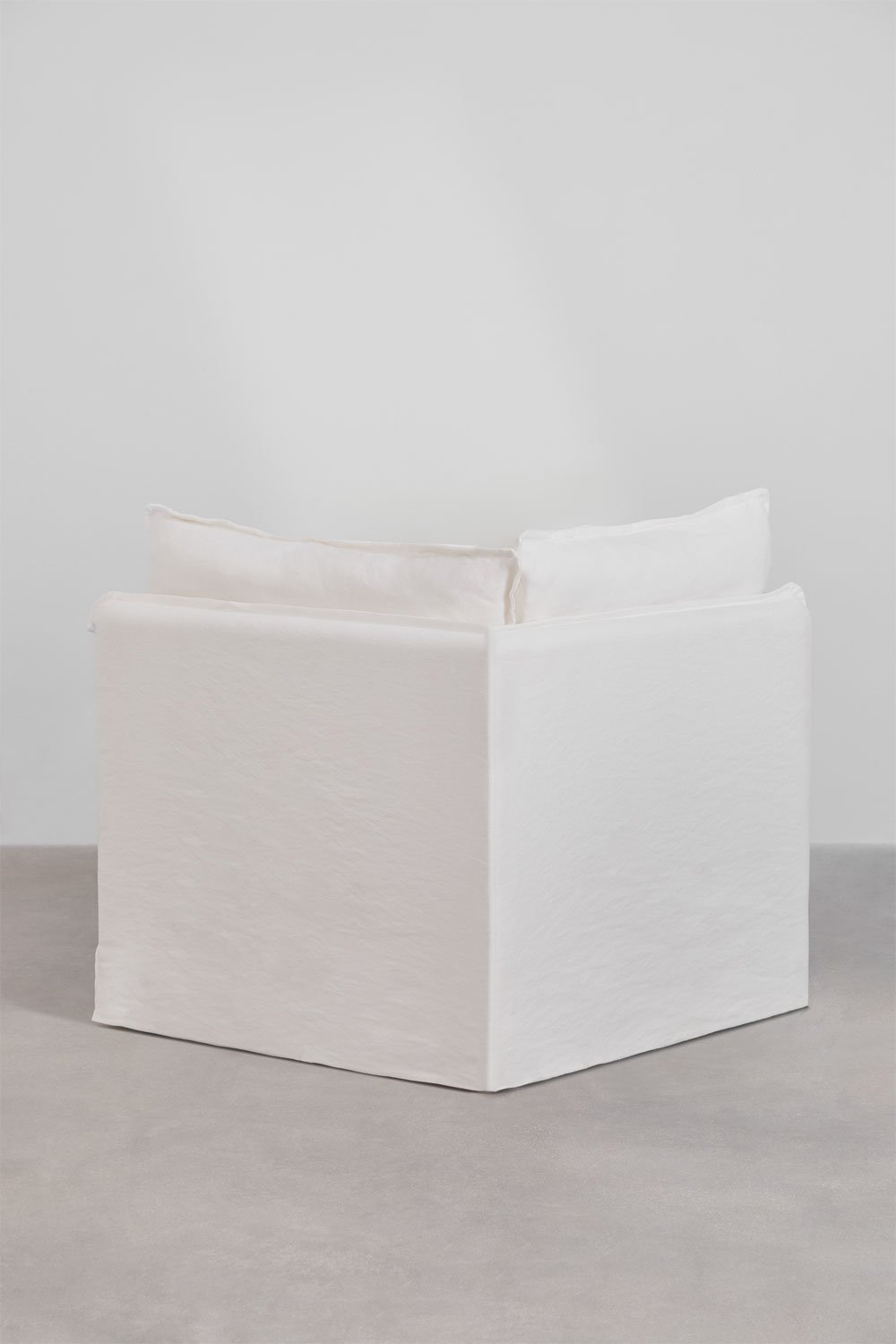 Ecksofa aus Leinen und Baumwolle Grace, Galeriebild 4