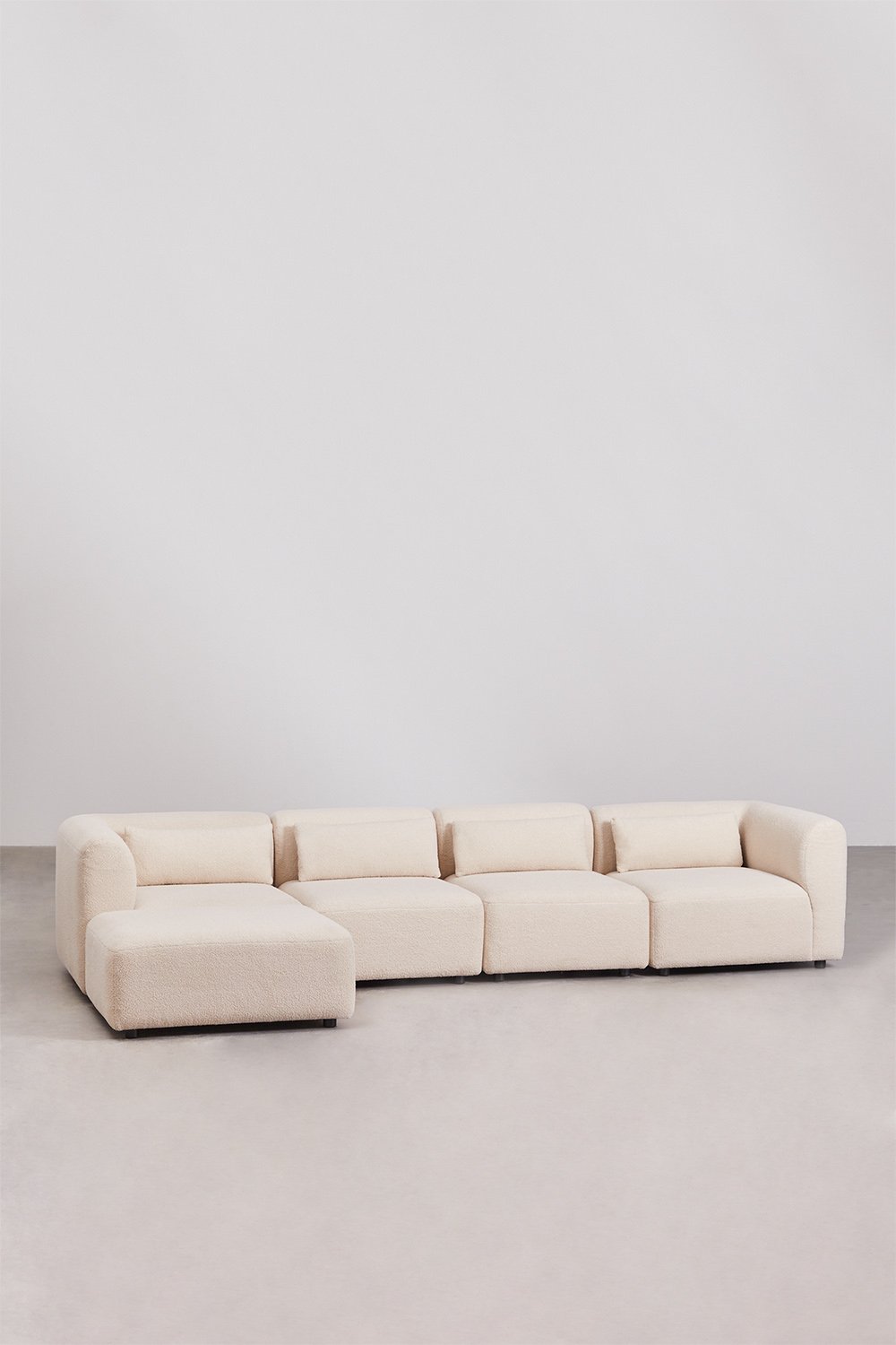 4-teiliges modulares Sofa mit Pouf Fogler      , Galeriebild 1