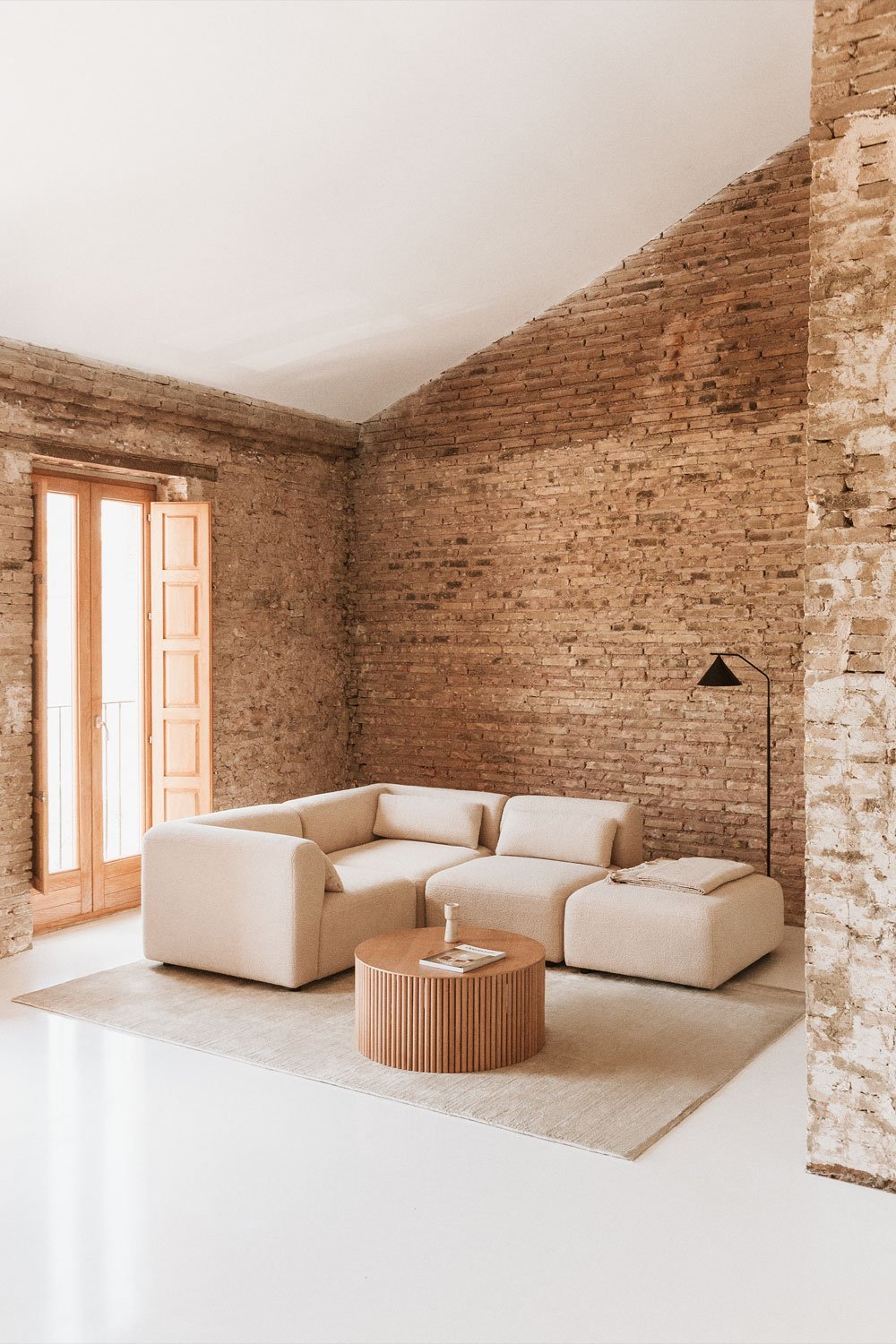 3-teiliges modulares Ecksofa mit Fogler-Hocker, Galeriebild 11