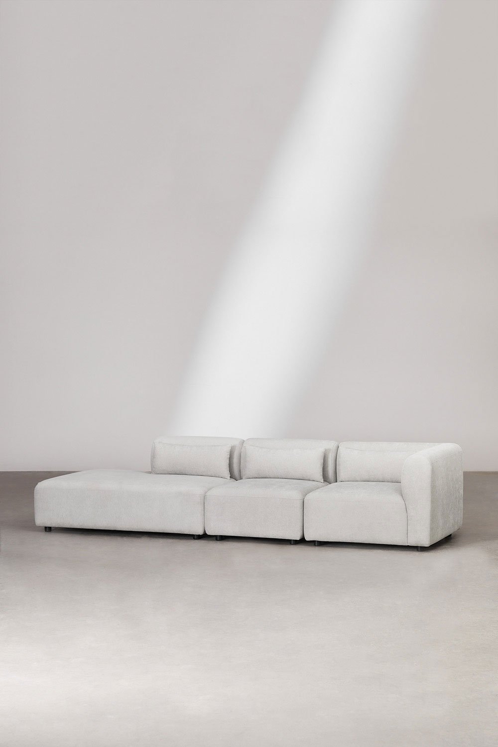 3-teiliges modulares Ecksofa Fogler mit Chaiselongue        , Galeriebild 1