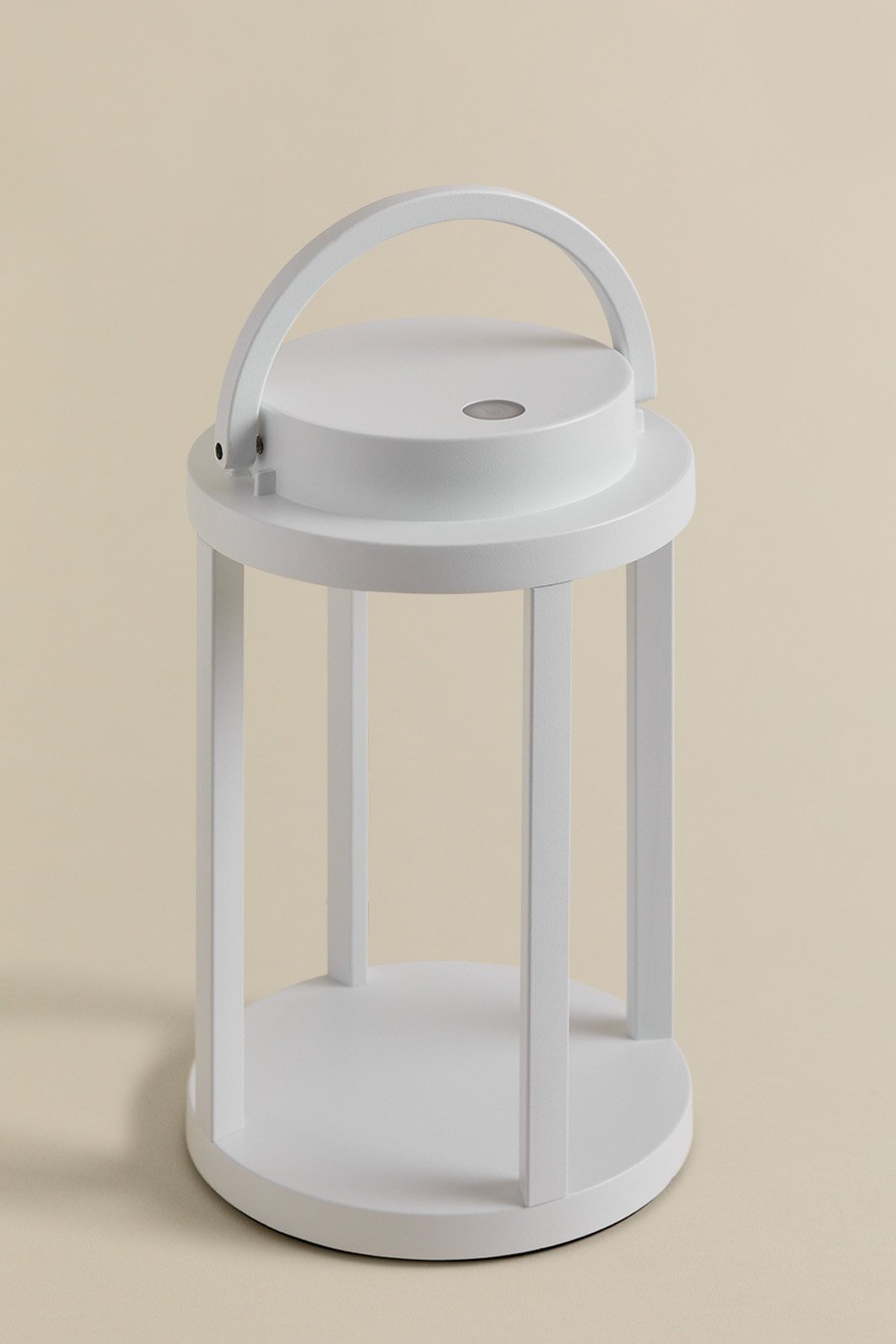 Kabellose LED-Außentischlampe aus Stahl Arelvy, Galeriebild 1