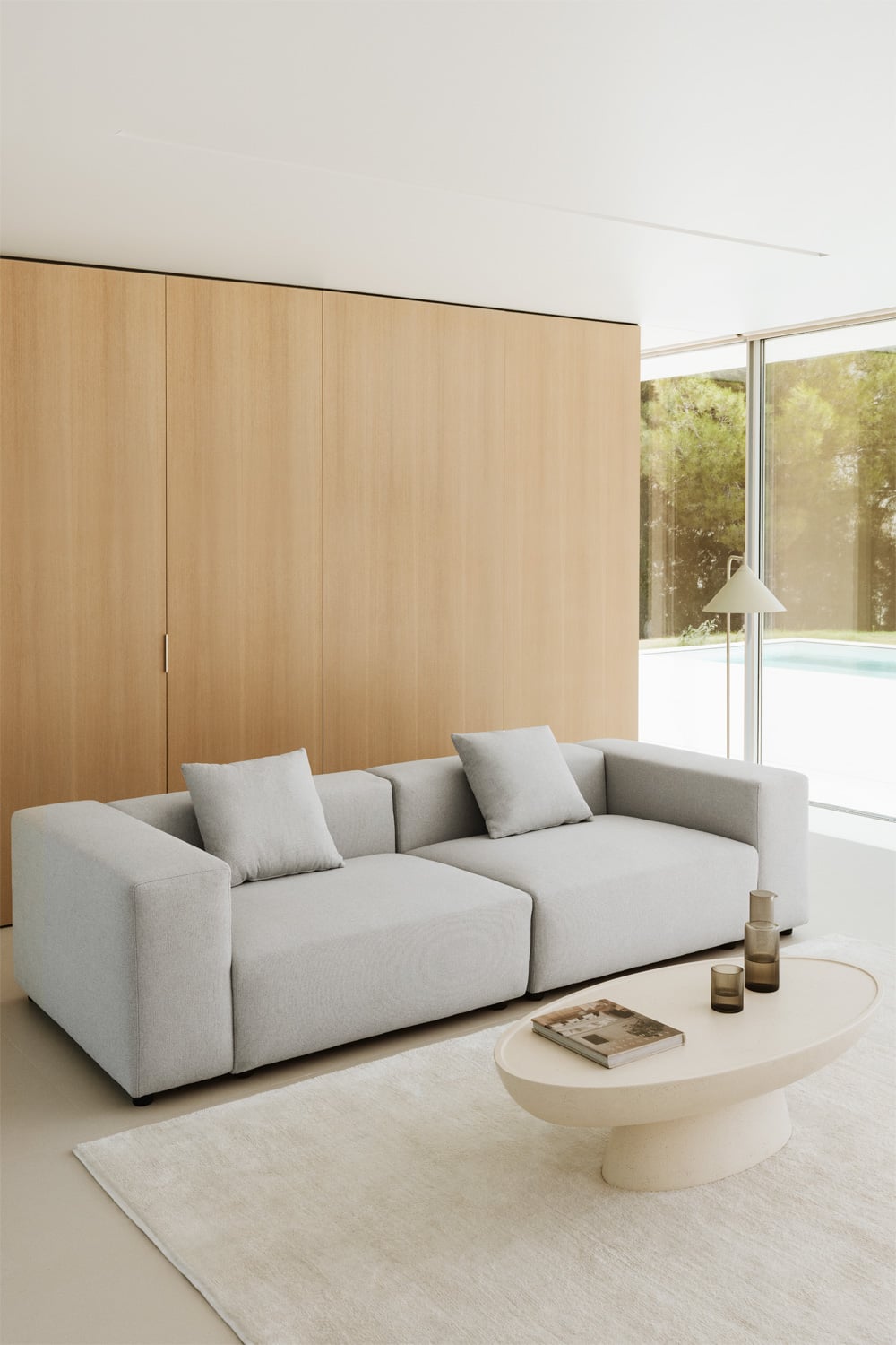 2-teiliges modulares Sofa ↔︎270 cm mit hoher Armlehne Bruna, Galeriebild 10