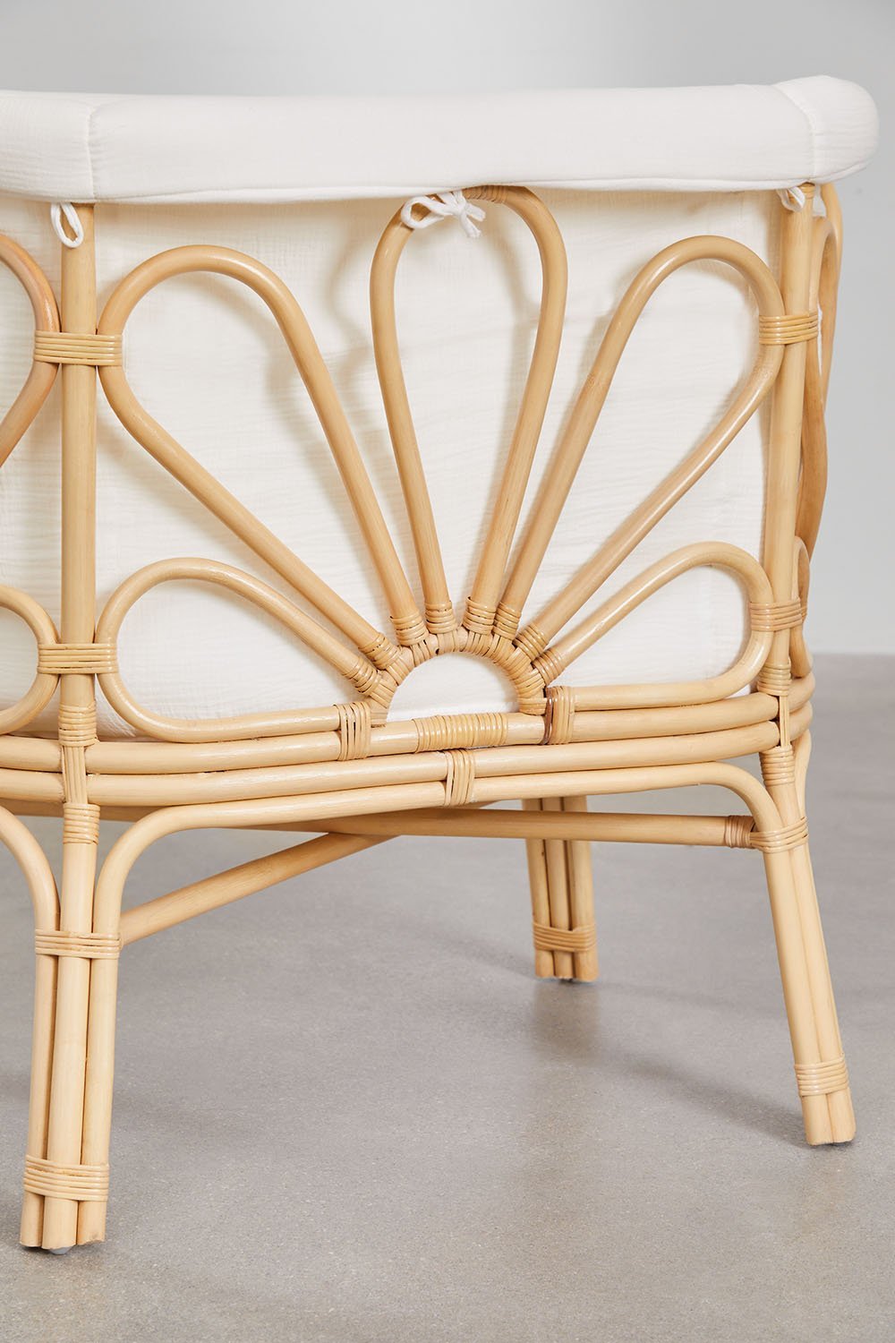 Minibett aus Rattan mit Dahlia Kids Matratze , Galeriebild 6