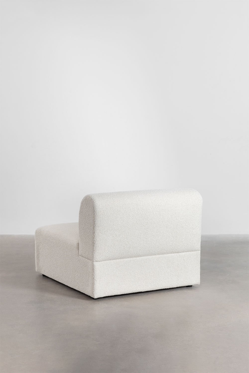 Zentrales Modul für ein modulares Sofa in Borjan-Schaffell, Galeriebild 4