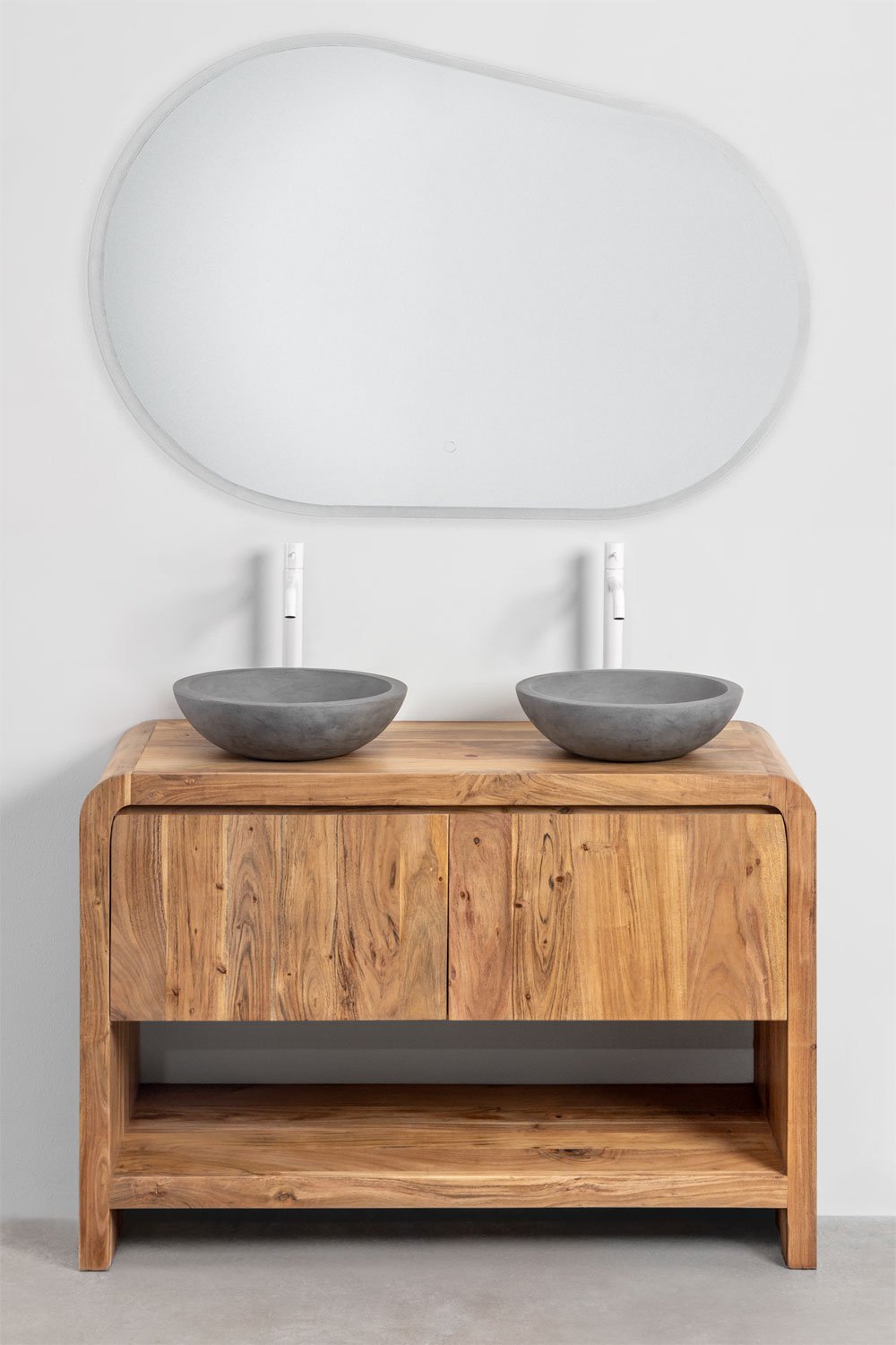 Vacry Badezimmermöbel-Set aus Akazienholz, Galeriebild 2