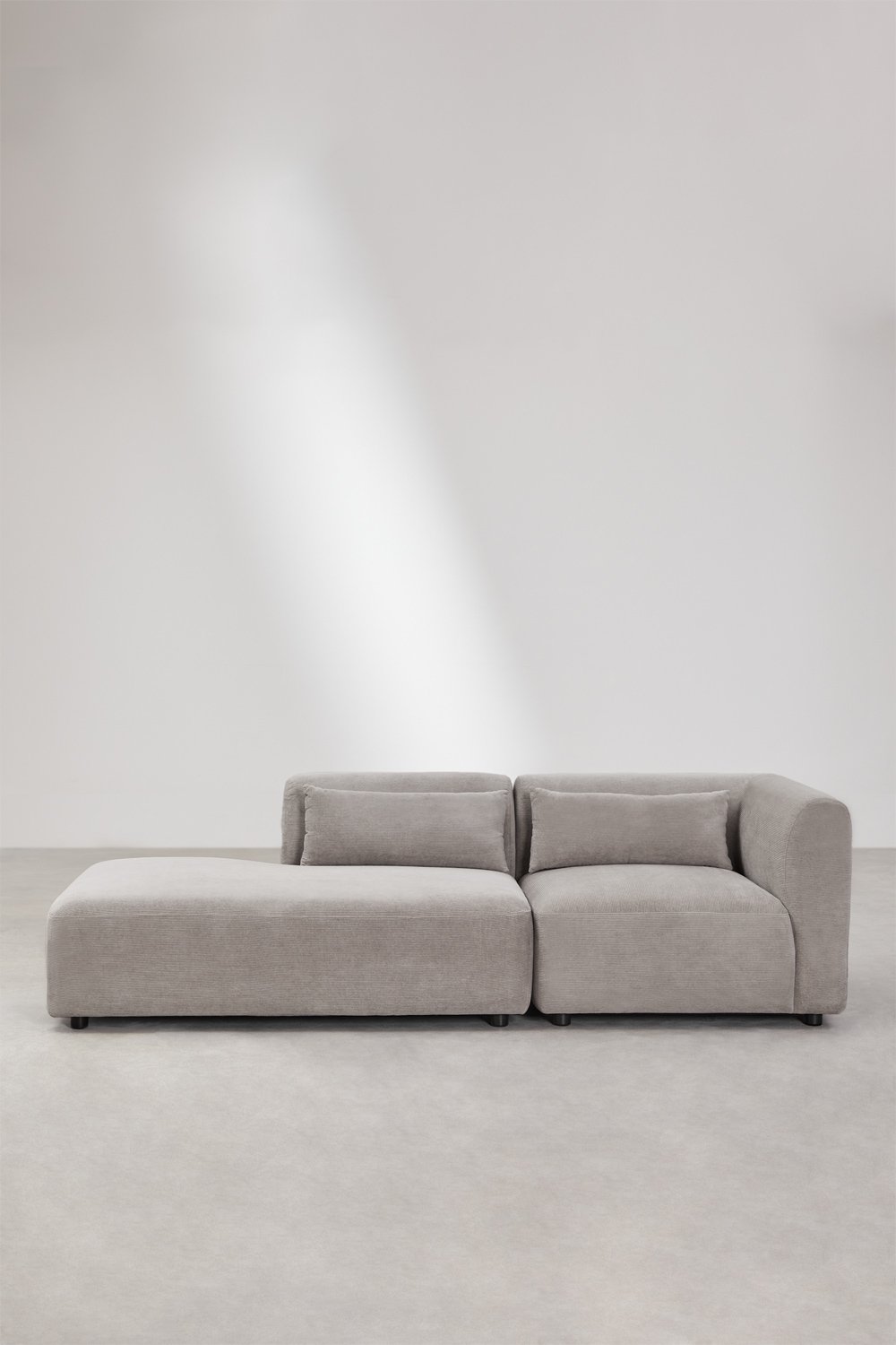 2-teiliges modulares Ecksofa Fogler mit Chaiselongue links, Galeriebild 2