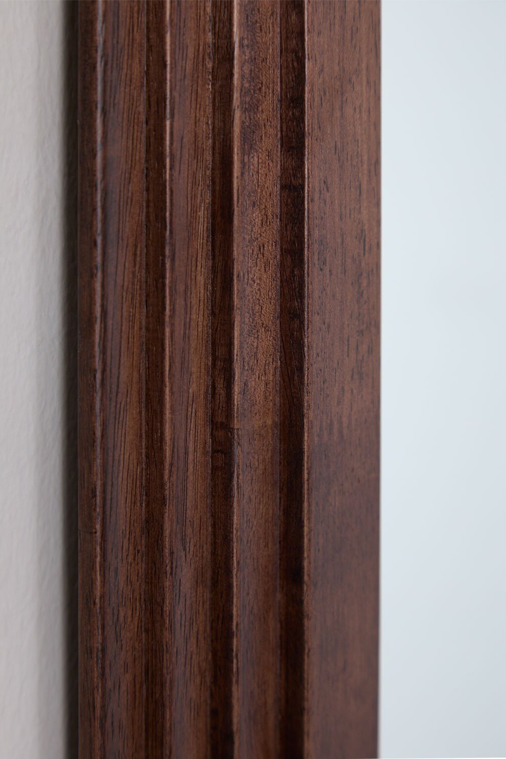 Ovaler Wandspiegel 50x165 cm aus Eichenholz Munar, Galeriebild 4