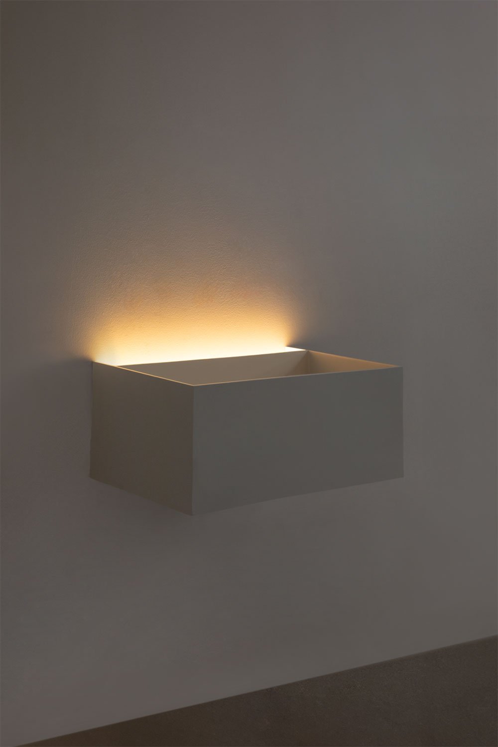 Badezimmermöbel-Set aus Harz mit integriertem Waschbecken und LED-Licht Nerine, Galeriebild 4