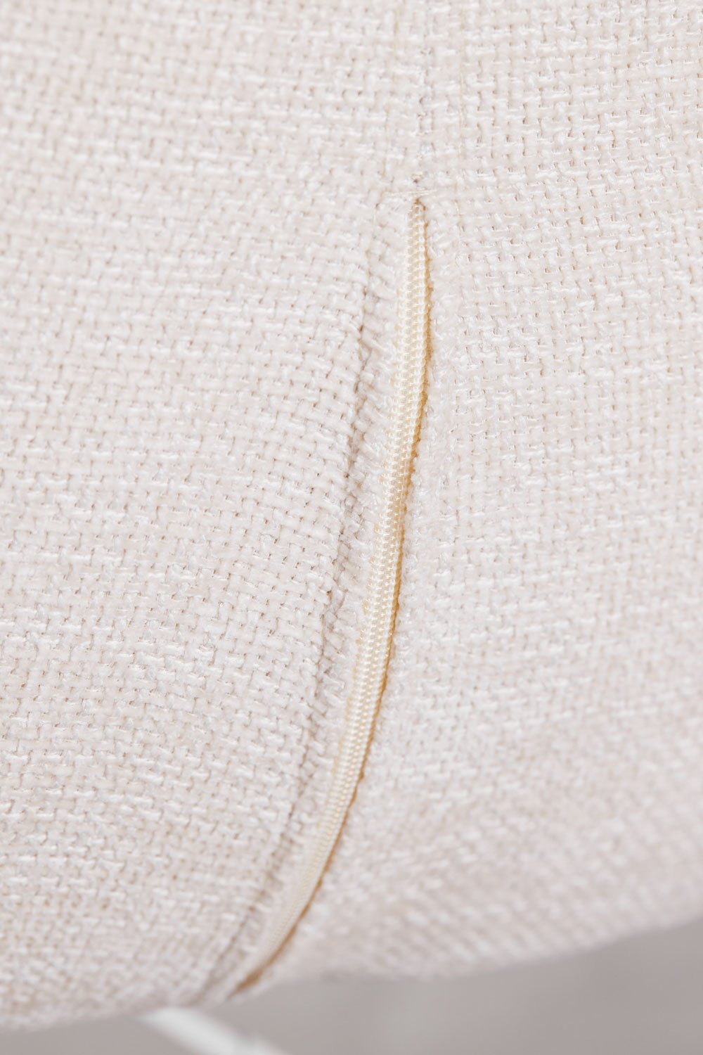 Höhenverstellbarer Barhocker mit Rückenlehne aus tapiokabeigem Stoff und weißem Bein Igarasi, Galeriebild 8