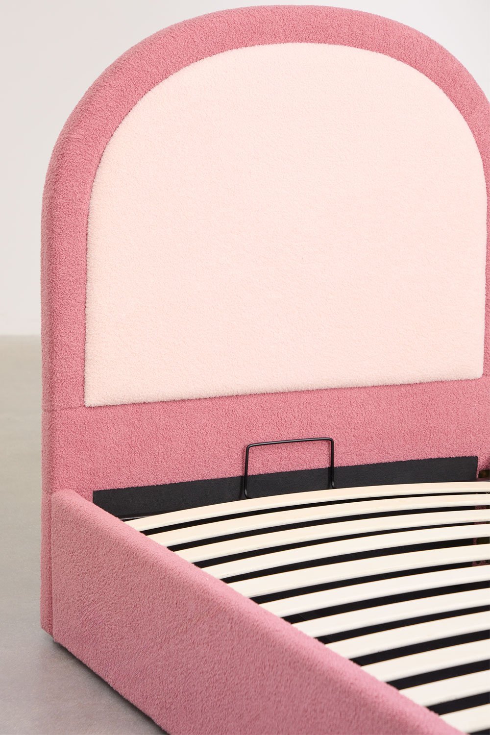 Bett mit Bettkasten aus Fleece Kalwa, Galeriebild 6