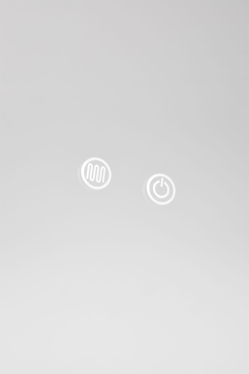 Rechteckiger Wandspiegel 140x75 cm für Badezimmer mit LED-Licht und Antibeschlag Riben, Galeriebild 6