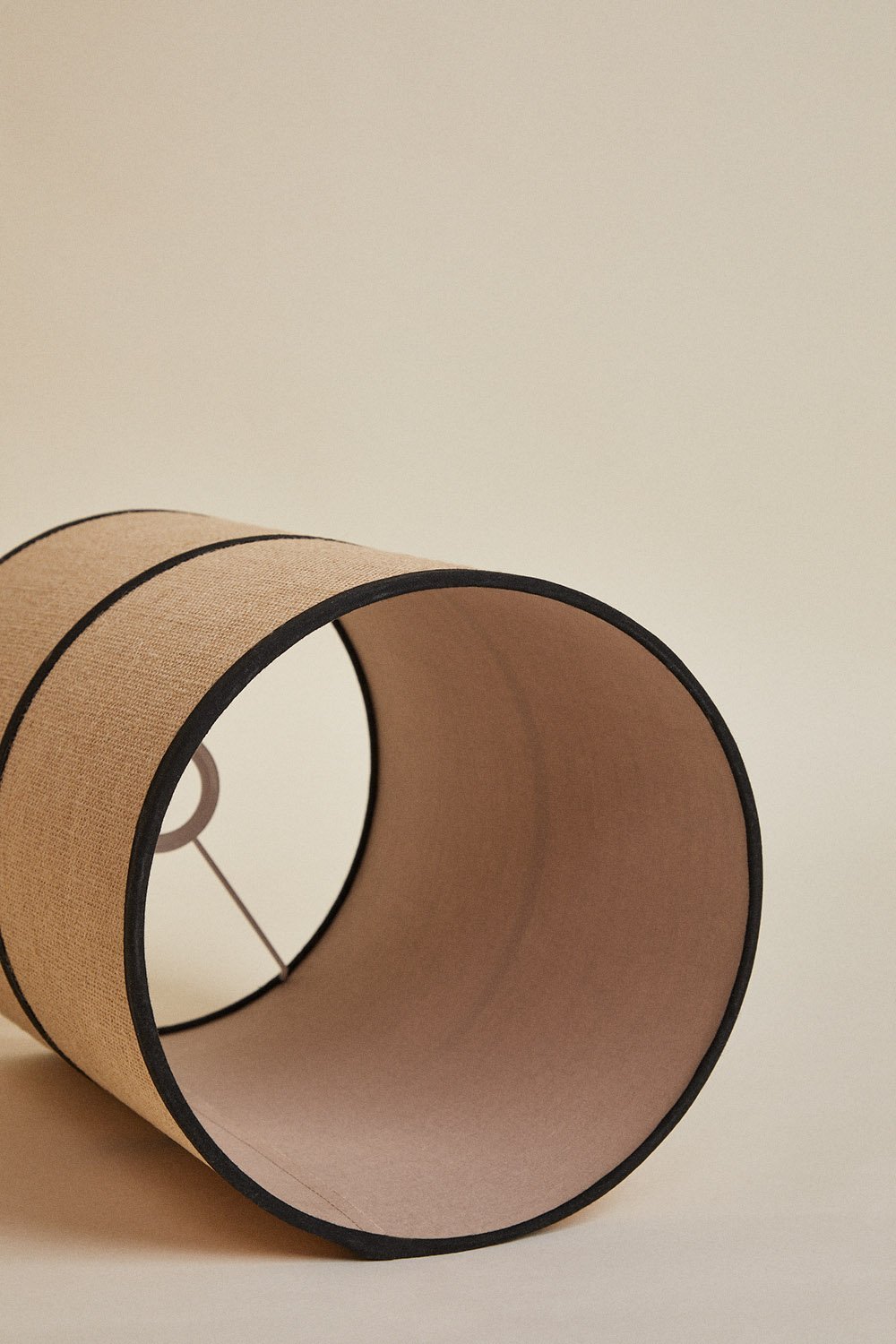 Lampenschirm aus Jute und Baumwolle Olinda, Galeriebild 2