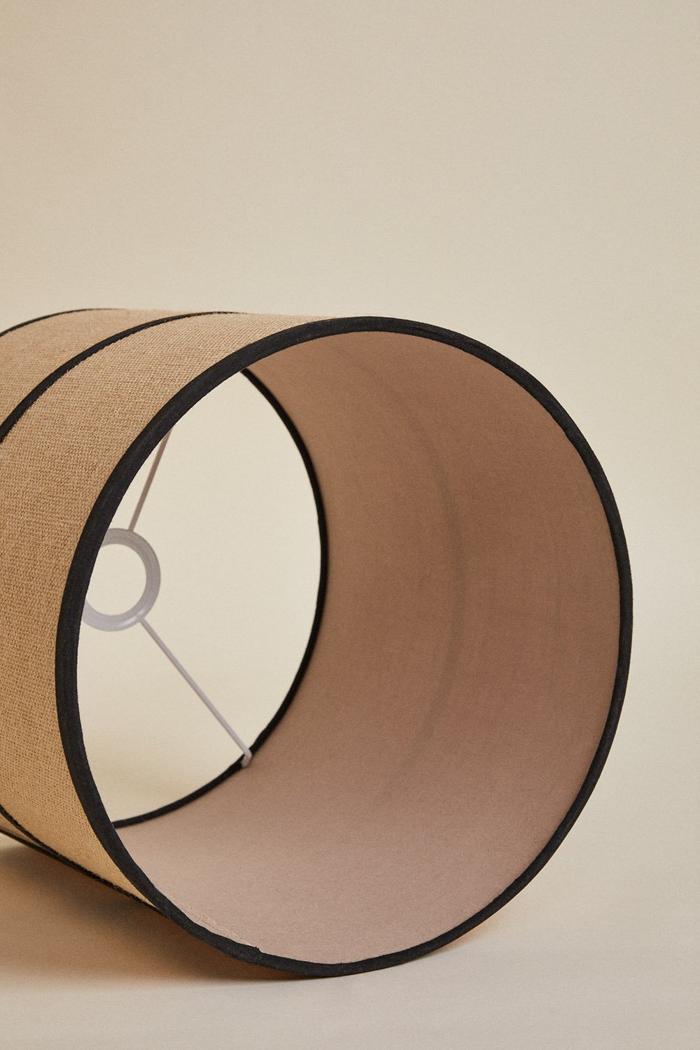 Lampenschirm aus Jute und Baumwolle Olinda, Galeriebild 2