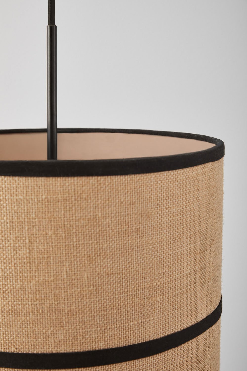 Hängende Deckenlampe aus Jute und Baumwolle Olinda, Galeriebild 5