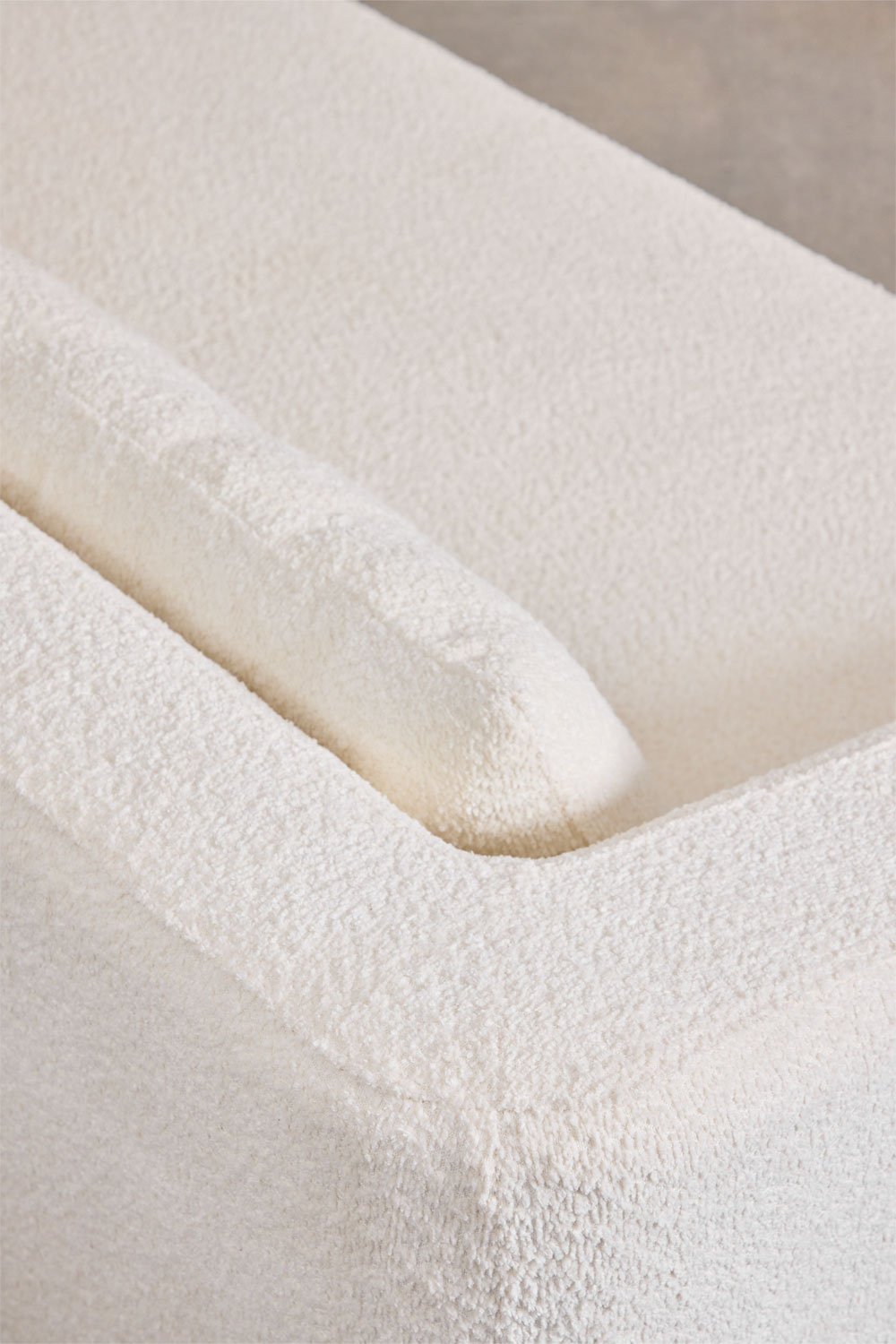 Dalila 2-Sitzer-Schlafsofa aus Bouclé-Stoff, Galeriebild 10