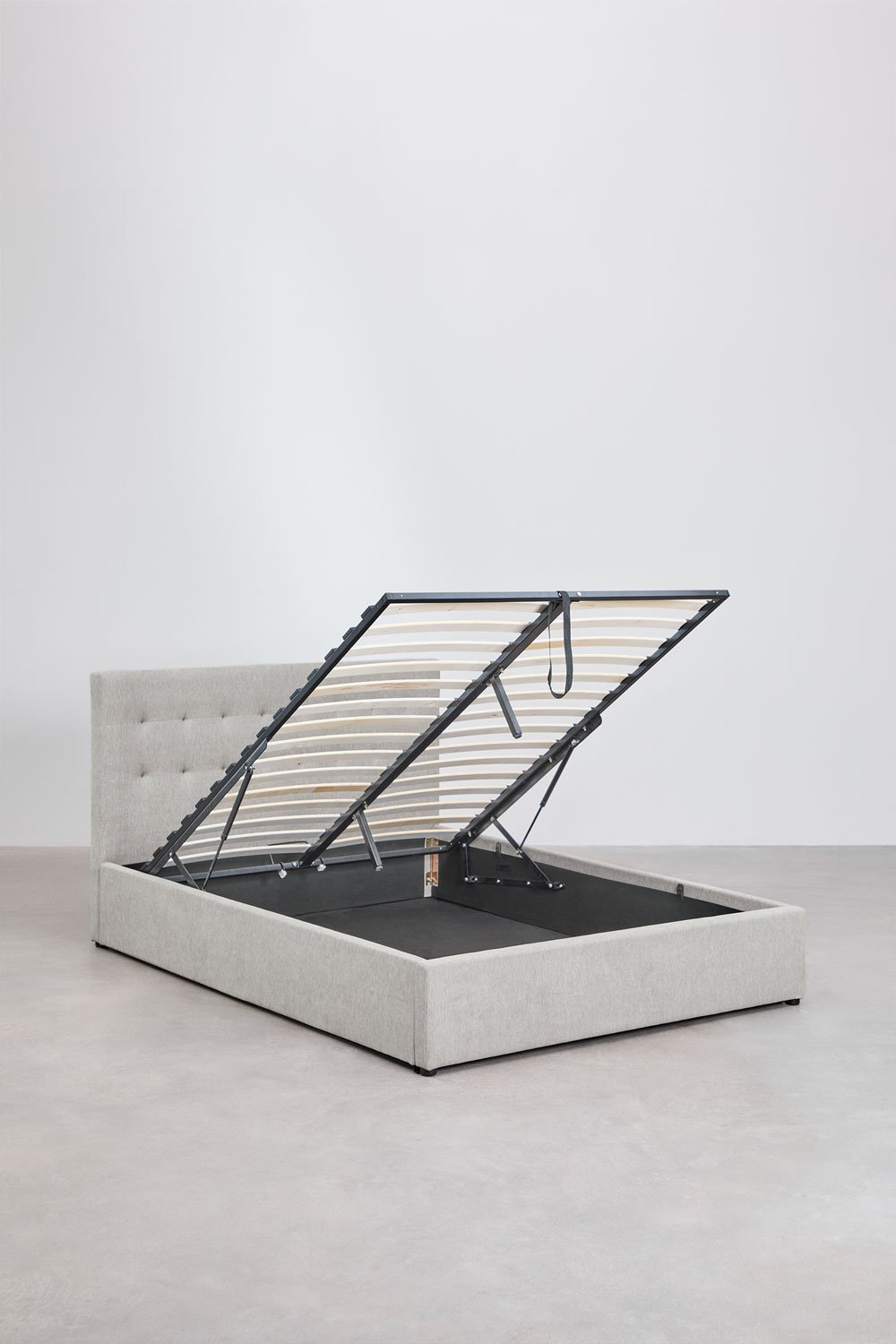 Abiel Polsterbett mit klappbarem Stauraum, Galeriebild 3