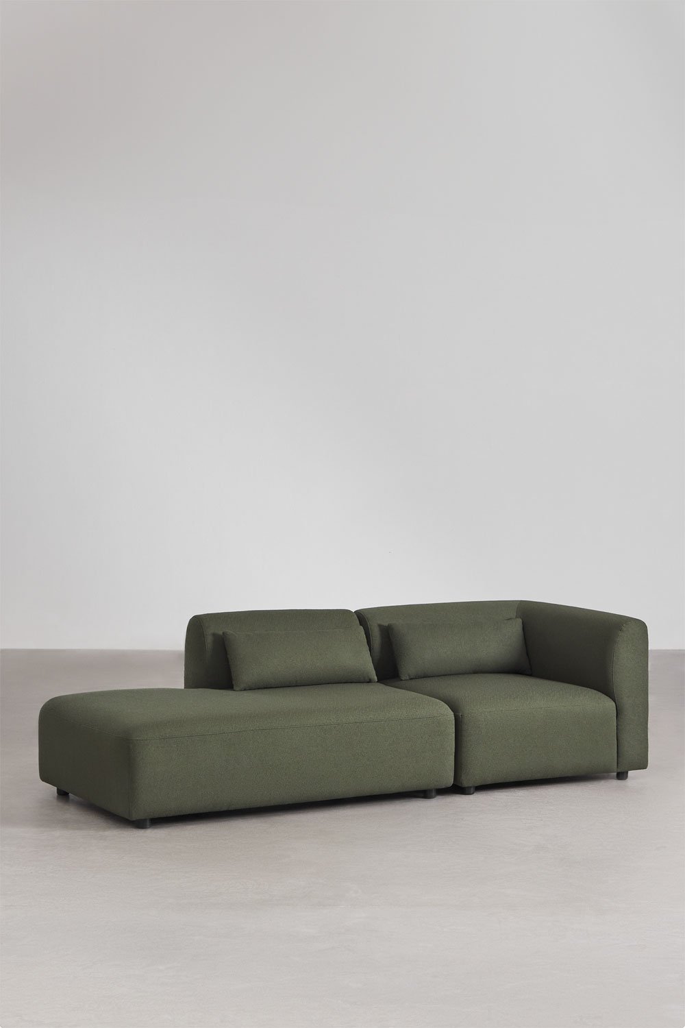 2-teiliges modulares Ecksofa Fogler mit Chaiselongue links, Galeriebild 1