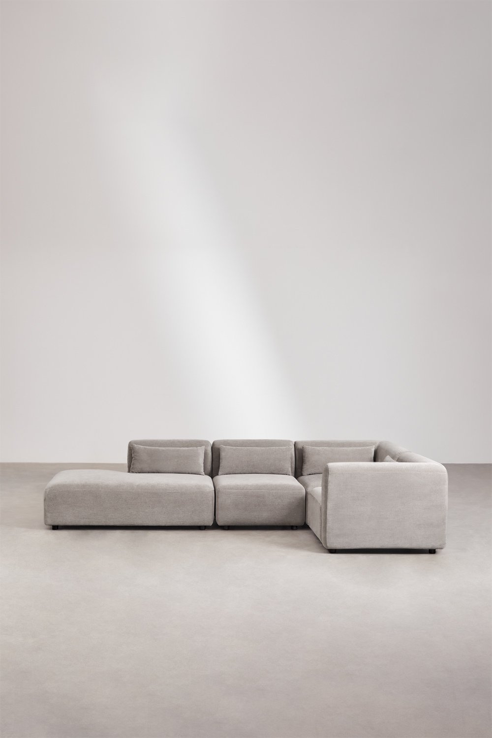 4-teiliges modulares Ecksofa Fogler mit linkem Diwan , Galeriebild 4